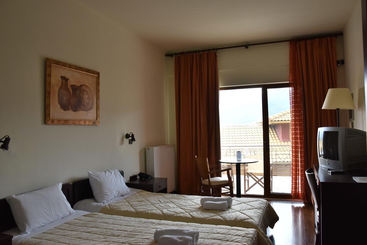 Olvios Hotel Gkoura Dış mekan fotoğraf