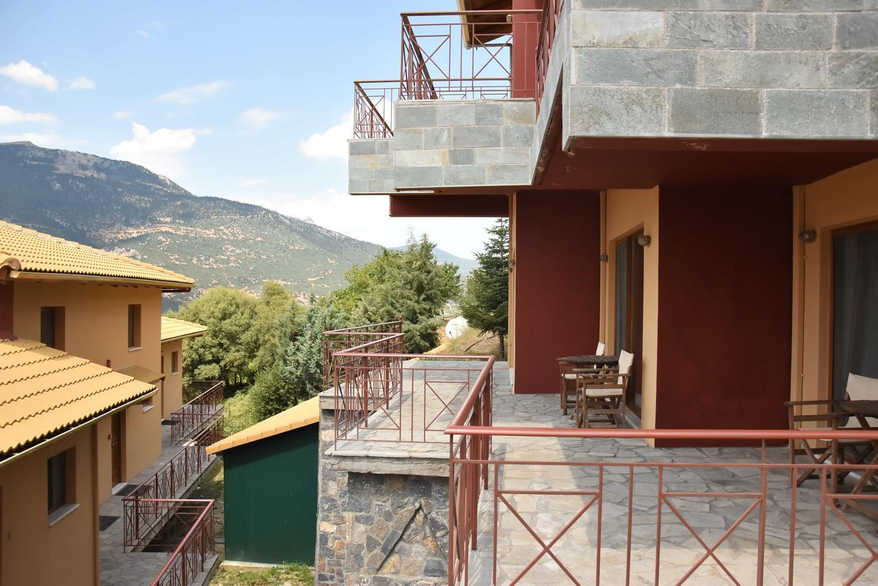 Olvios Hotel Gkoura Dış mekan fotoğraf